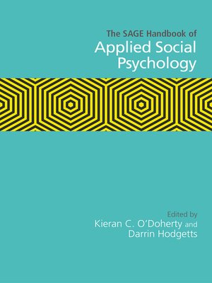 cover image of The SAGE Handbook of Applied Social Psychology